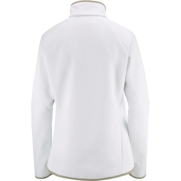 Chaquetas Salomon Essential Warm Half Zip Mujer Blancos | MX GRJS879